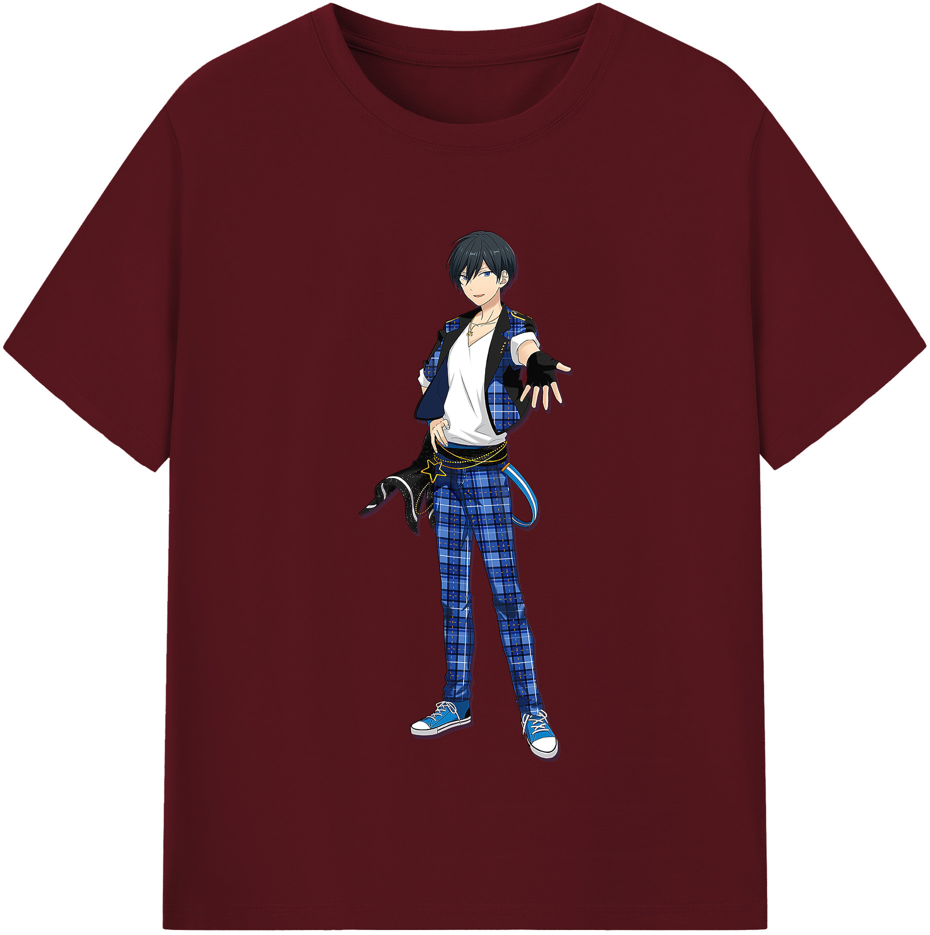 （画像用） あんさんぶるスターズ! Ensemble Stars 綿100％半袖Tシャツ（フロントプリント）